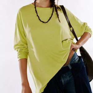 NWOT Free People Nina Longsleeve